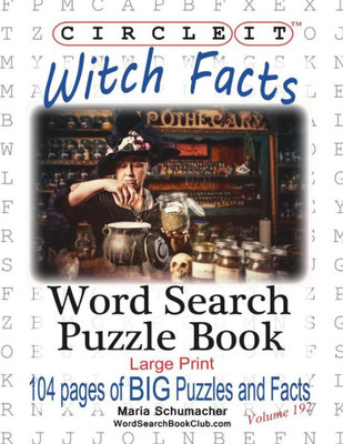 Circle It, Witch Facts, Word Search, Puzzle Book