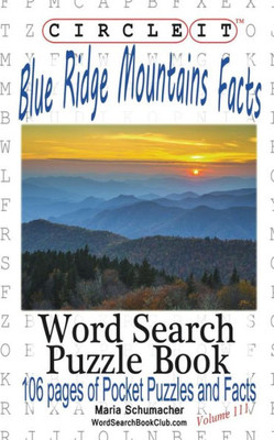 Circle It, Blue Ridge Mountains Facts, Word Search, Puzzle Book