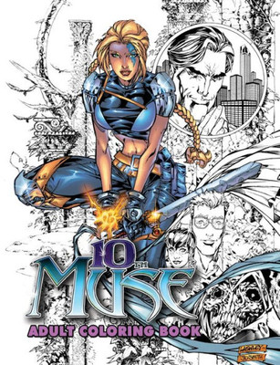 10th Muse: Adult Coloring Book