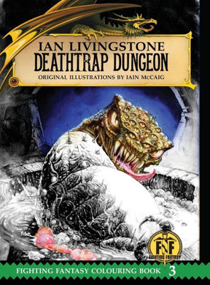 Deathtrap Dungeon Colouring Book