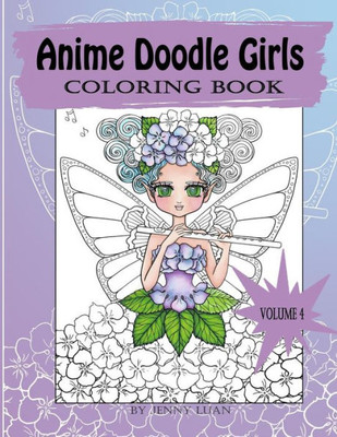 Anime Doodle Girls: coloring book (volume)