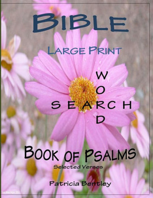 Bible Large Print Word Search: Book of Psalms (Selected Verses)