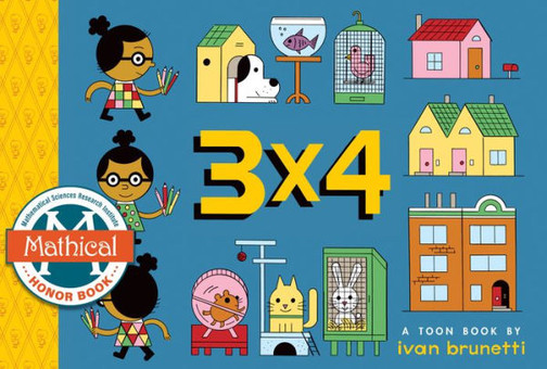 3x4: TOON Level 1 (TOON Books)