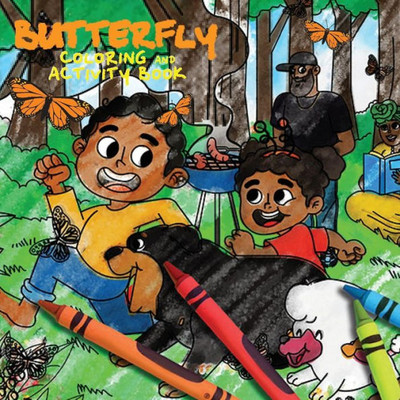 Butterfly Coloring & Activity Book: Papi and Caesar