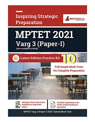 MPTET Verg 3 (Paper I) 2021 Vol. 1 10 Full-length Mock Tests