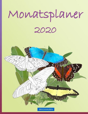 BROCKHAUSEN - Monatsplaner 2020 (German Edition)