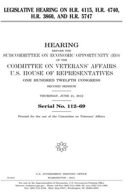 Legislative hearing on H.R. 4115, H.R. 4740, H.R. 3860, and H.R. 5747