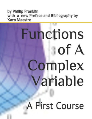 Functions of A Complex Variable: A First Course