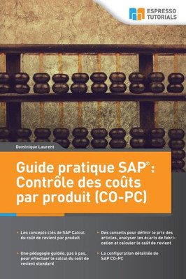 Guide pratique SAP : Contrôle des coûts par produit (CO-PC) (French Edition)