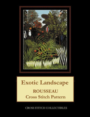 Exotic Landscape: Rousseau Cross Stitch Pattern