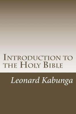 Introduction to the Holy Bible