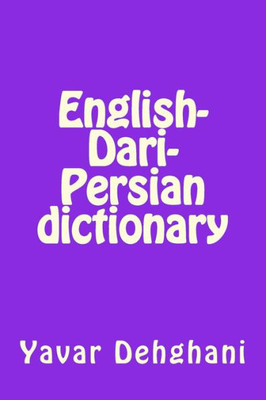 English-Dari-Persian dictionary