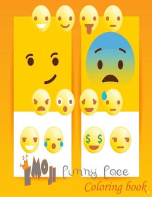 Emoji Funny Face Coloring Book (Emoji coloring book)