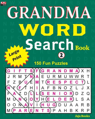 GRANDMA WORD Search Book: 150 puzzles for your brain workout.