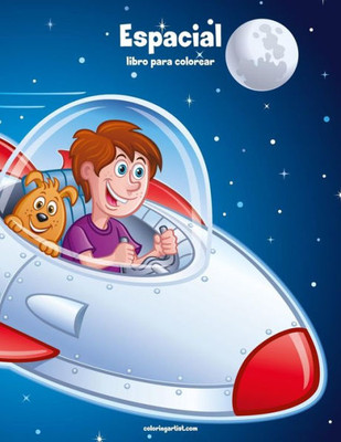 Espacial libro para colorear 1 (Spanish Edition)
