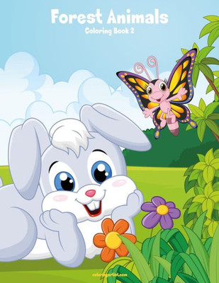 Forest Animals Coloring Book 2