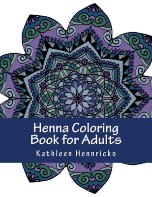 Henna Coloring Book for Adults