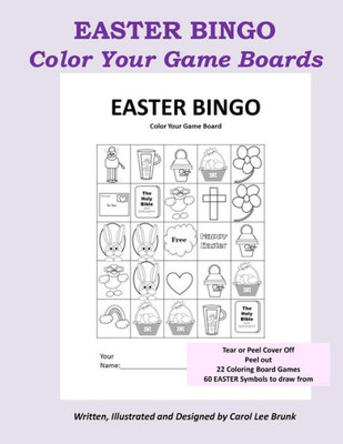 Easter Bingo: Color Your Game Boards