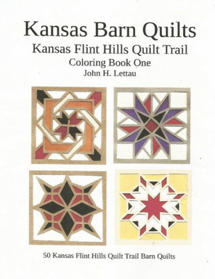 Kansas Barn Quilts Coloring Book One
