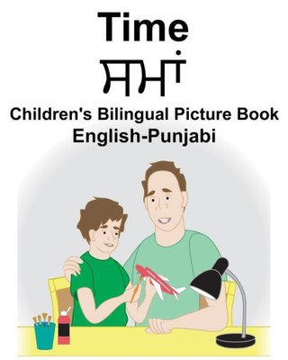 English-Punjabi Time Children's Bilingual Picture Book