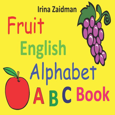 Fruit English Alphabet ABC Book