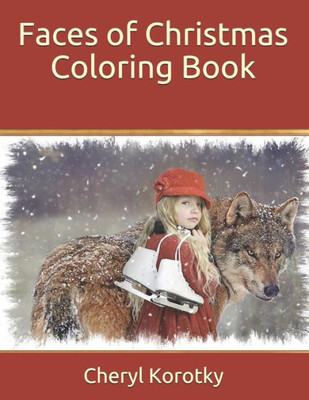Faces of Christmas Coloring Book