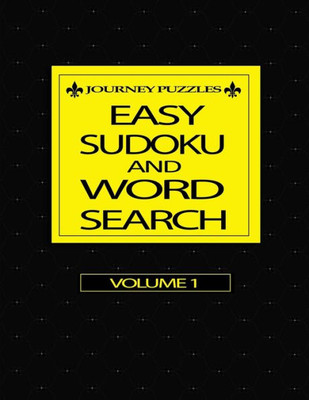 Journey Puzzles: Easy Sudoku and Word Search (Volume 1)