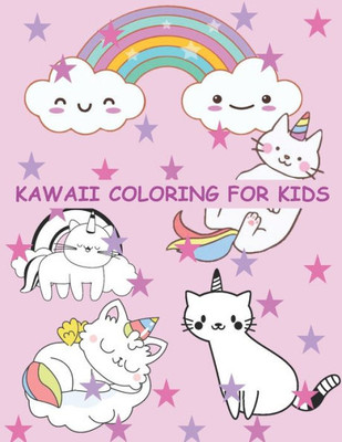 Kawaii Coloring For Kids: Kawaii Coloring Pages