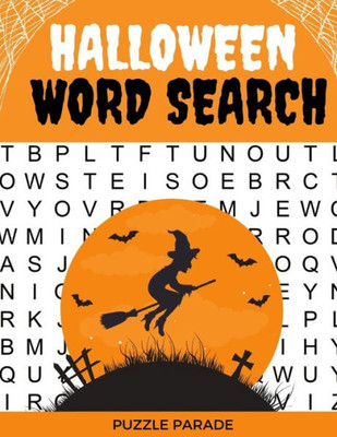 Halloween Word Search: Large Print Word Search Book For Adults