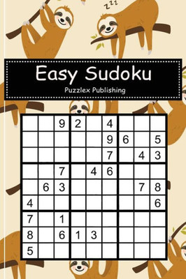 Easy Sudoku: Sudoku Puzzle Game For Beginers With Cute cartoon sloth cover