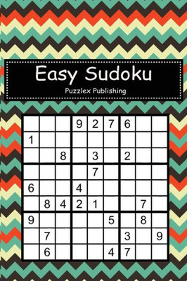 Easy Sudoku: Sudoku Puzzle Game For Beginers With minimal chevron pattern cover