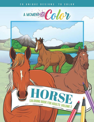 Horse Coloring Book For Adults Volume 2