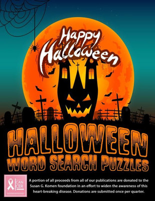 Halloween Word Search Puzzle Book: Large Print Word Search Puzzles
