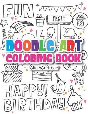 Doodles Coloring Book: coloring and activity books for kids ages 4-8