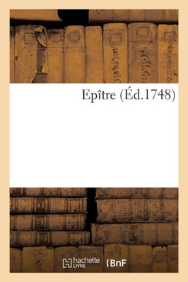 Epître (Litterature) (French Edition)
