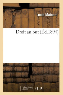 Droit au but (Litterature) (French Edition)