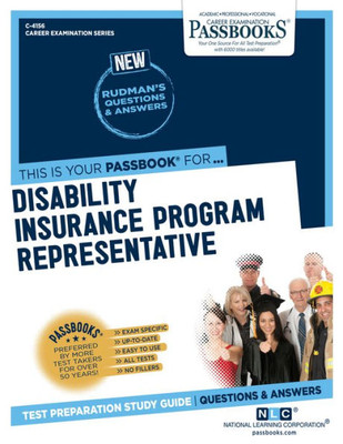 Disability Insurance Program Representative (C-4156): Passbooks Study Guide (4156) (Career Examination Series)