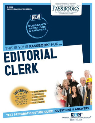 Editorial Clerk (C-2564): Passbooks Study Guide (Career Examination Series)