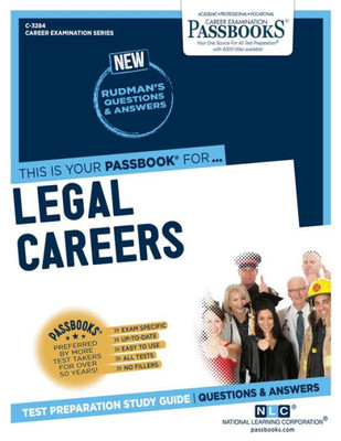 Legal Careers (C-3284): Passbooks Study Guide (Career Examination Series)