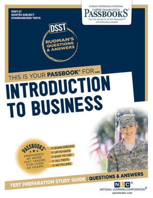 Introduction to Business (DAN-21): Passbooks Study Guide (21) (Dantes Subject Standardized Tests)