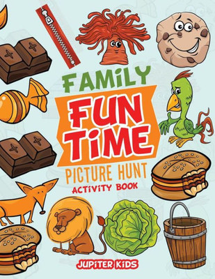 Family Fun Time Picture Hunt Activity Book