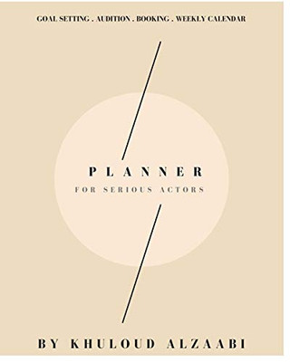 Planner For The Serious Actor