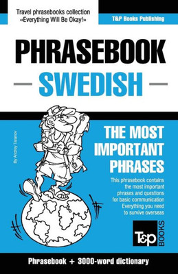 English-Swedish phrasebook and 3000-word topical vocabulary (American English Collection)