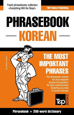 English-Korean phrasebook and 250-word mini dictionary (American English Collection)