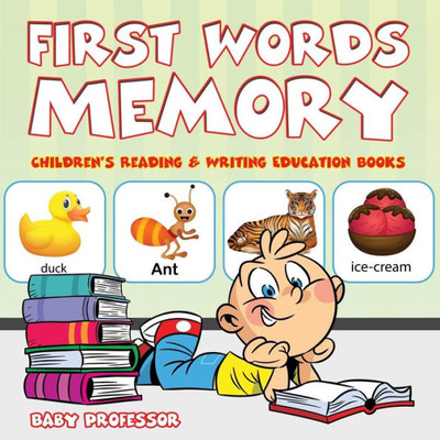 First Words Memory: Children's Reading & Writing Education Books