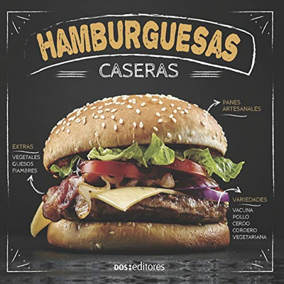 HAMBURGUESAS CASERAS: panes artesanales (Spanish Edition)