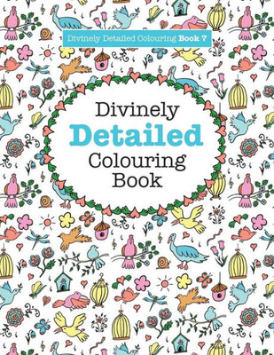 Divinely Detailed Colouring Book 7 (Divinely Detailed Colouring Books)