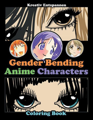 Gender Bending Anime Characters Coloring Book