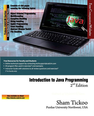 Introduction to Java Programming, 2nd Edition