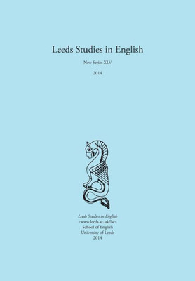 Leeds Studies in English 2014